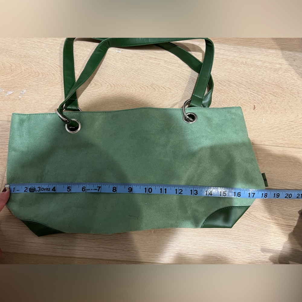 NWOT Graham Webb Medium Suede Purse - Picture 9 of 15